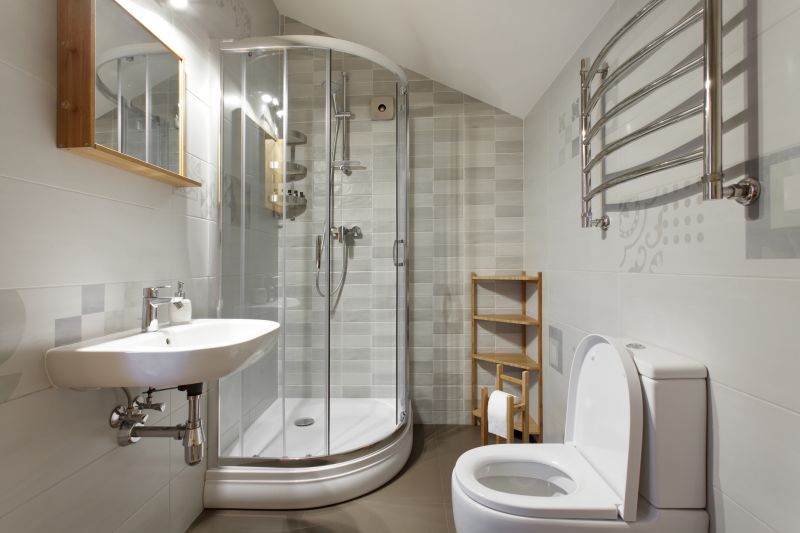 Spacious Shower Enclosure